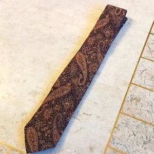 Men's Ties,- Vintage from store Clappers..long ago...Brand New..Paisley print...